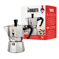 Cafeteras italianas Aluminio 2 cups 0001168 BIALETTI