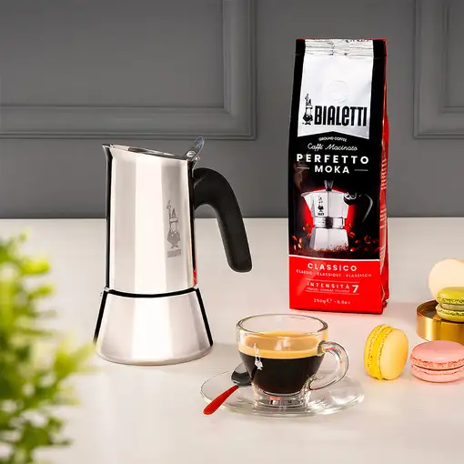 Cafeteras italianas Plata 4 cups 0007254/CN BIALETTI