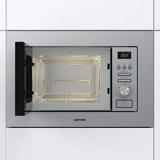 Gorenje BMI201AG1X Acero inoxidable Microondas combinado Integrado 20 L 800 W