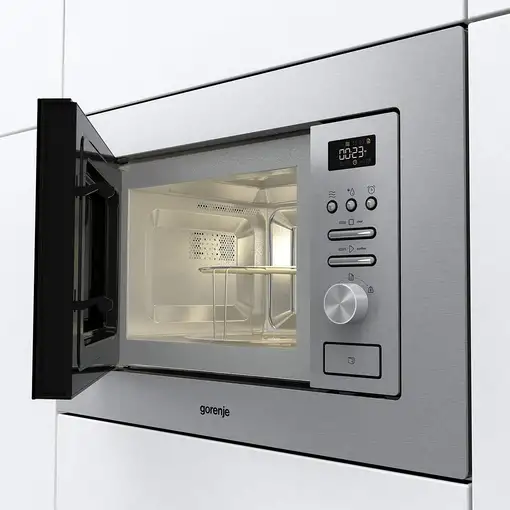 Gorenje BMI201AG1X Acero inoxidable Microondas combinado Integrado 20 L 800 W