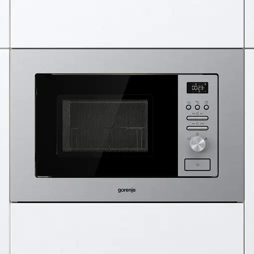 Gorenje BMI201AG1X Acero inoxidable Microondas combinado Integrado 20 L 800 W