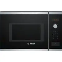 Bosch Serie 4 BFL553MS0 microondas Negro, Acero inoxidable
