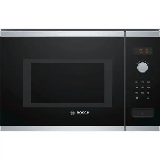 Bosch Serie 4 BFL553MS0 microondas Negro, Acero inoxidable
