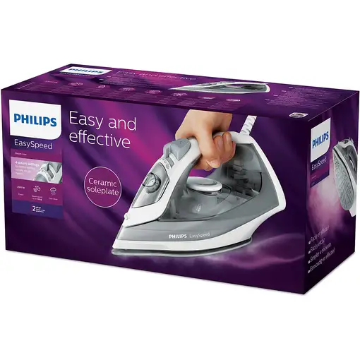 Plancha a vapor suela de cerámica 2000 W Gris GC1751/80 PHILIPS