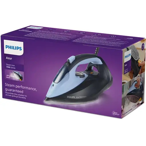 Plancha vapor-seco suela steamglide elite 2800 W Azul DST7041/20 PHILIPS