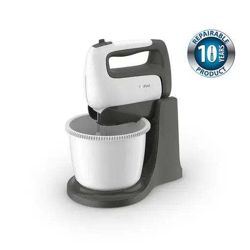 Tefal Prep'Mix+ HT4641 Batidora de varillas 500 W Gris, Blanco