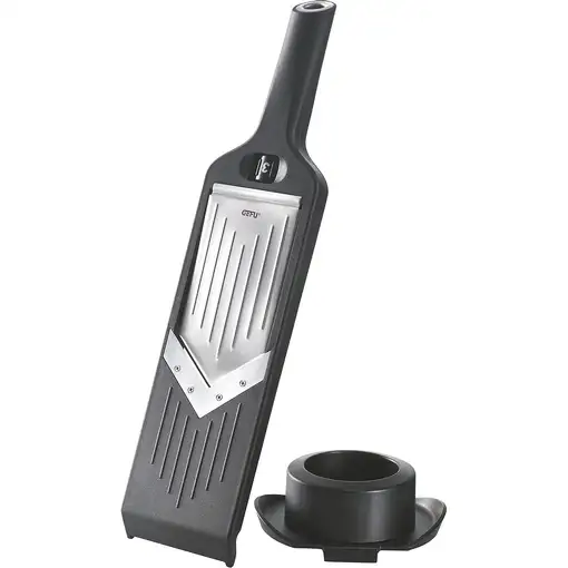 GEFU VIOLI rebanadora Manual Negro ABS sintéticos, Acero inoxidable