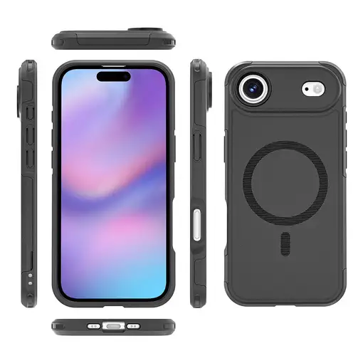 4smarts Defend funda para teléfono móvil 16,8 cm (6.6") Bumper Negro
