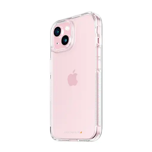PanzerGlass ® HardCase Transparent w. D3O® iPhone 15 funda para teléfono móvil Tra