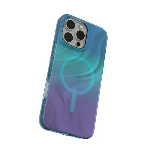 ZAGG Milan Snap funda para teléfono móvil 17,5 cm (6.9") Azul, Púrpura