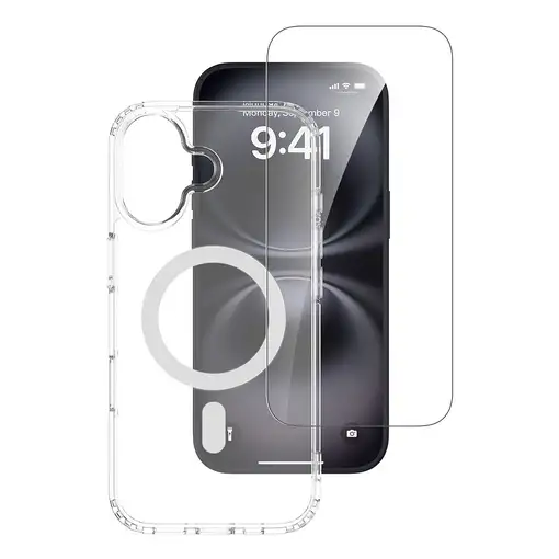 4smarts 360° Premium funda para teléfono móvil 15,9 cm (6.27") Bumper Transparente