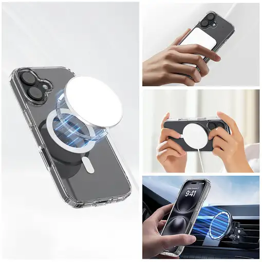 4smarts 360° Premium funda para teléfono móvil 15,9 cm (6.27") Bumper Transparente