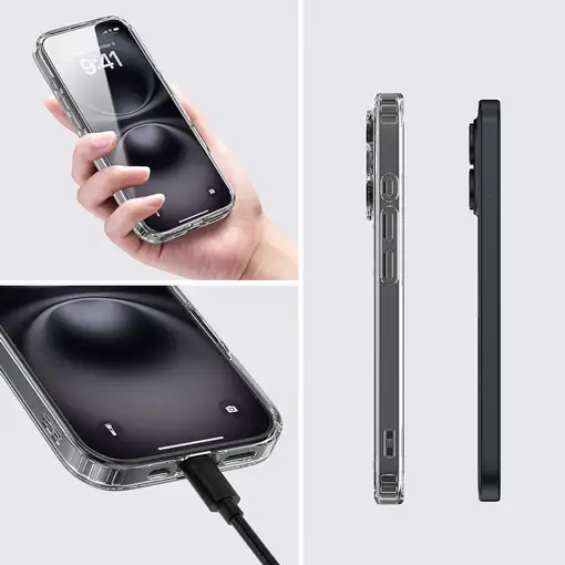 4smarts 360° Premium funda para teléfono móvil 15,9 cm (6.27") Bumper Transparente