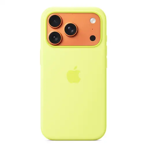 Apple MGFF4ZM/A funda para teléfono móvil 16 cm (6.3") Amarillo