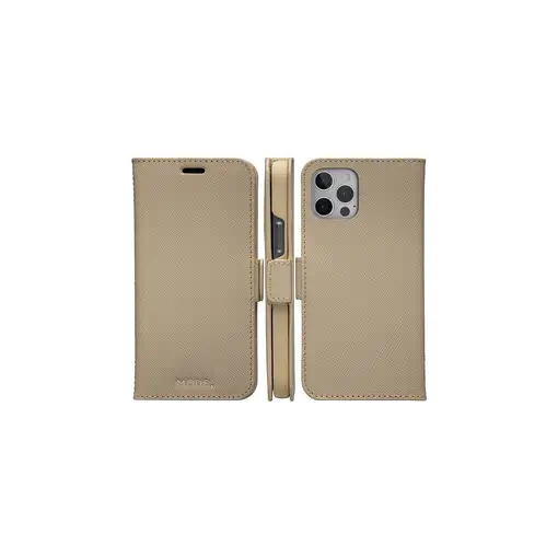 dbramante1928 Milano funda para teléfono móvil 15,5 cm (6.1") Funda cartera Arena