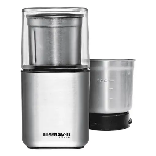 Rommelsbacher EGK 200 molinillo de café 200 W Acero inoxidable