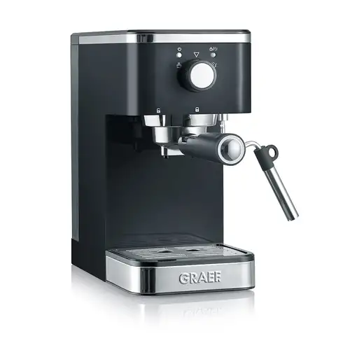 Cafeteras express Semi-automática Negro 1.25 L 2 cups ES402EU GRAEF