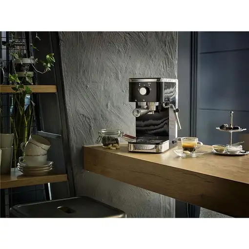 Cafeteras express Semi-automática Negro 1.25 L 2 cups ES402EU GRAEF