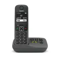 Gigaset AE690A Teléfono DECT/analógico Identificador de llamadas Antracita