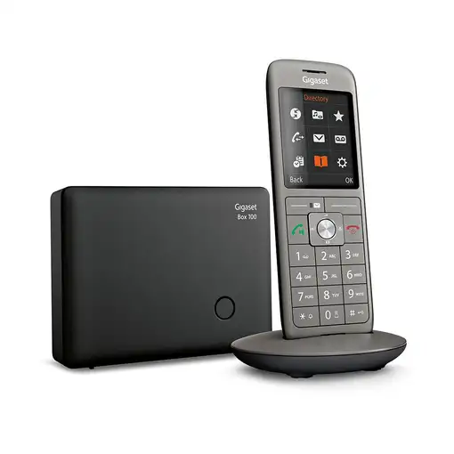 Gigaset CL660 Teléfono DECT/analógico Identificador de llamadas Antracita