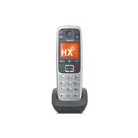Gigaset E560HX Teléfono DECT/analógico Identificador de llamadas Gris, Plata