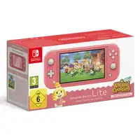 Consola portátil NINTENDO Switch Lite Animal Crossing Coral