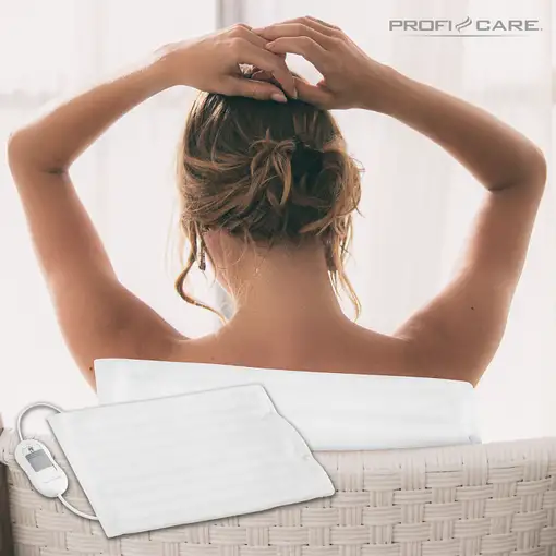 Manta eléctrica 100W 3 temperaturas blanco x40 cm PC-HK 3059 PROFICARE