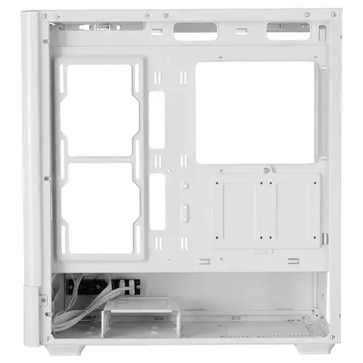 Mars Gaming MCLCDPROW carcasa de ordenador Midi Tower Blanco