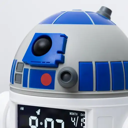 Paladone R2D2 Reloj despertador digital Azul, Blanco