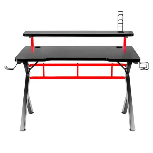 Huzaro Hero 5.0 Negro, Rojo