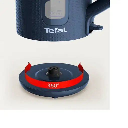 Tefal KO2M04CH tetera eléctrica 1,7 L 2400 W Azul