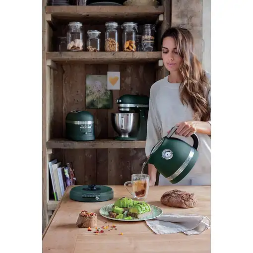 KitchenAid 5KEK1522EPP tetera eléctrica 1,5 L 2400 W Negro, Azul, Acero inoxidable