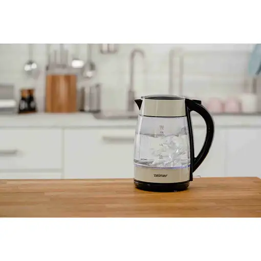 Zelmer ZCK8011I tetera eléctrica 1,7 L 2200 W Negro, Amarillo