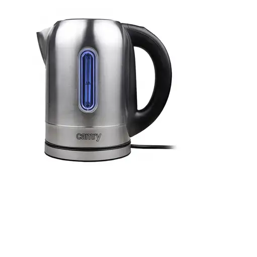 Camry Premium CAMRY 1253 tetera eléctrica 1,7 L 2200 W Negro, Acero inoxidable