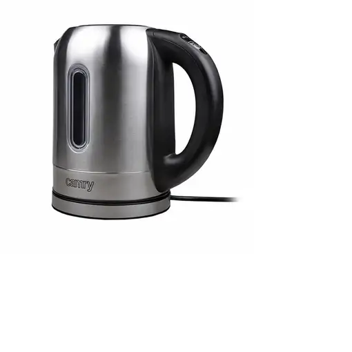 Camry Premium CAMRY 1253 tetera eléctrica 1,7 L 2200 W Negro, Acero inoxidable