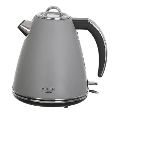 Adler AD 1343 tetera eléctrica 1,5 L 1850 W Gris