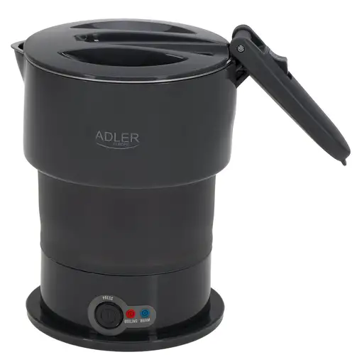 Adler AD 1377G tetera eléctrica 0,6 L 600 W Gris
