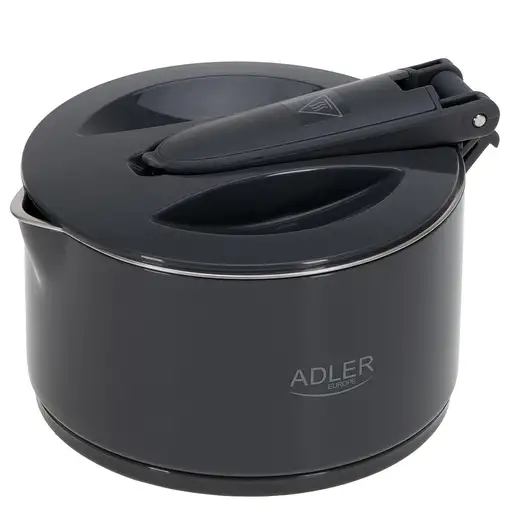 Adler AD 1377G tetera eléctrica 0,6 L 600 W Gris