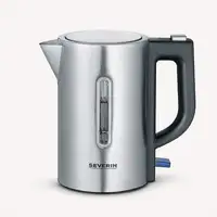 Severin WK 3647 tetera eléctrica 0,5 L 1100 W Plata