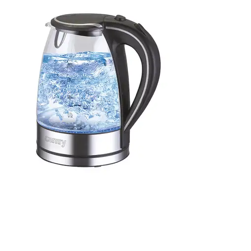 Camry Premium CR 1290 tetera eléctrica 1,7 L 2000 W Negro, Transparente