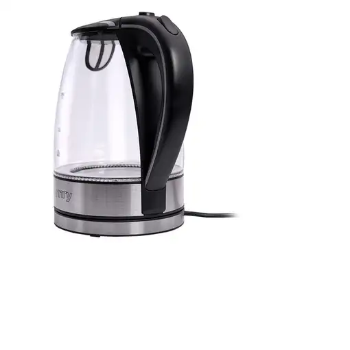 Camry Premium CR 1290 tetera eléctrica 1,7 L 2000 W Negro, Transparente