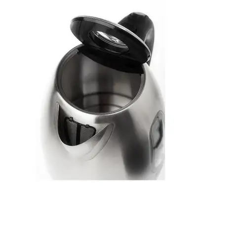 Adler AD1223 tetera eléctrica 1,7 L 2000 W Negro, Acero inoxidable