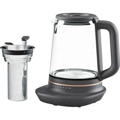 Electrolux E7GK1-8BP tetera eléctrica 1,7 L 2000 W Negro, Cobre