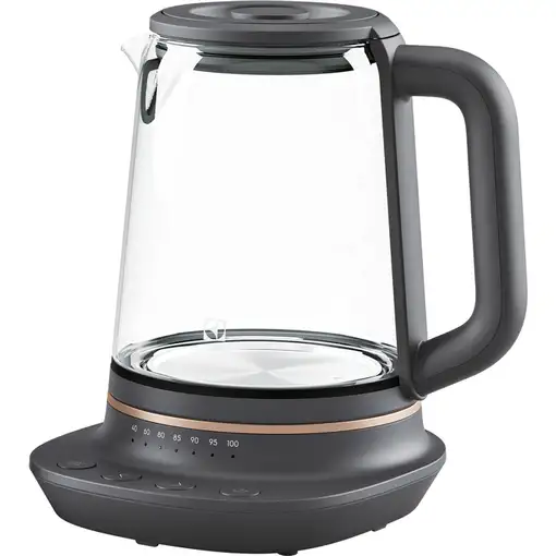 Electrolux E7GK1-8BP tetera eléctrica 1,7 L 2000 W Negro, Cobre