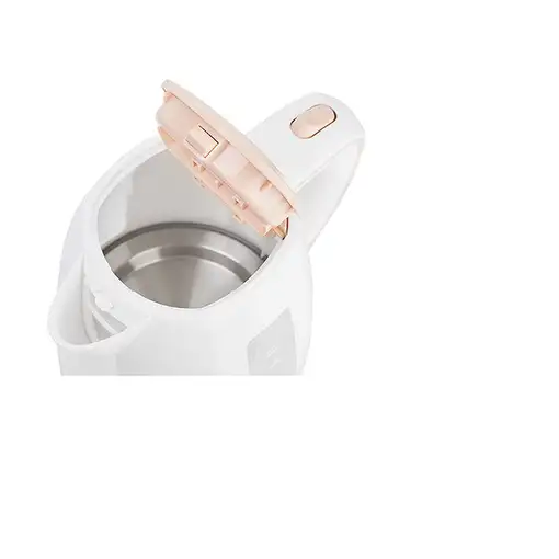 Adler AD 1264 tetera eléctrica 1,7 L 2200 W Avellana, Blanco