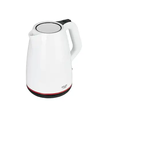 Adler AD 1277 W tetera eléctrica 1,7 L 2200 W Blanco