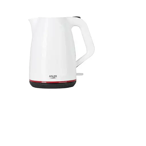 Adler AD 1277 W tetera eléctrica 1,7 L 2200 W Blanco