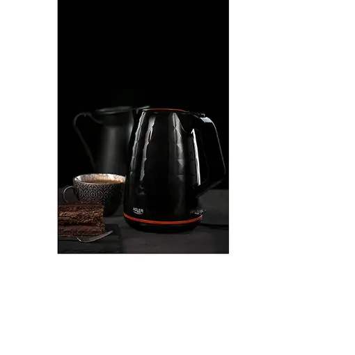 Adler AD 1277 B tetera eléctrica 1,7 L 2200 W Negro