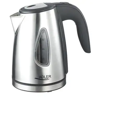 Adler AD1203 tetera eléctrica 1 L 1500 W Plata