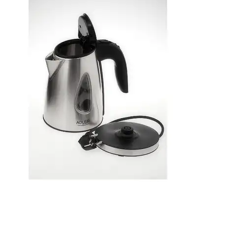 Adler AD1203 tetera eléctrica 1 L 1500 W Plata